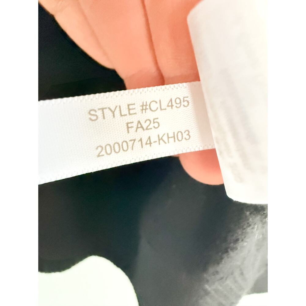J.Crew Factory | NWT Wool Blend Boyfriend Sweater Black Relaxed | Sz S - Picture 7 of 8